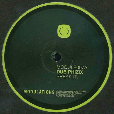 Dub Phizix - Break It / Four - New Vinyl Record 10 - A4593z