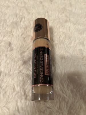 Makeup Revolution Conceal & Define Infinite Long wear Concealer C6 XL 0.3 Fl Oz