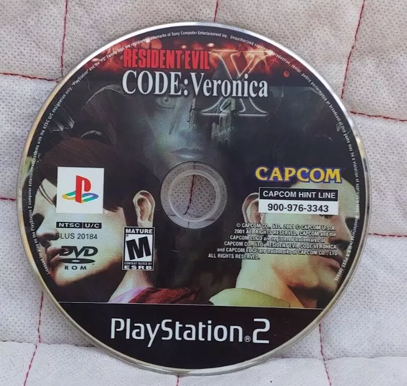  Resident Evil: Code Veronica X - PlayStation 2 : Playstation 2:  Video Games