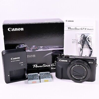 Top Mint Canon PowerShot G7X G7 X Mark II MarkII Digital Camera w