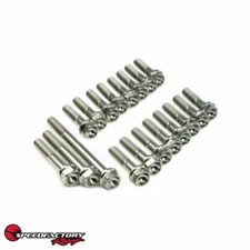 Speedfactory Racing RAW Titanium Transmission Case Bolt Kit For K Series