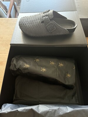 The Shoe Surgeon Luxe Mule Black Python Birkenstock Brand  display picture 3