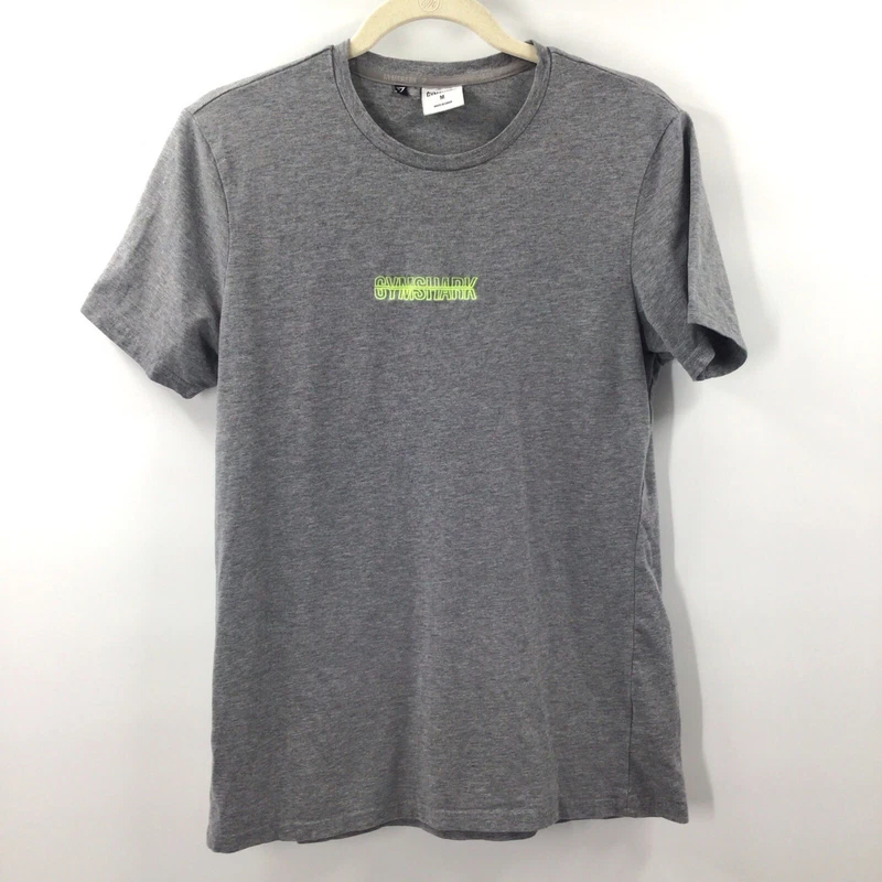 gymshark athletic activewear embroidered logo shirt
