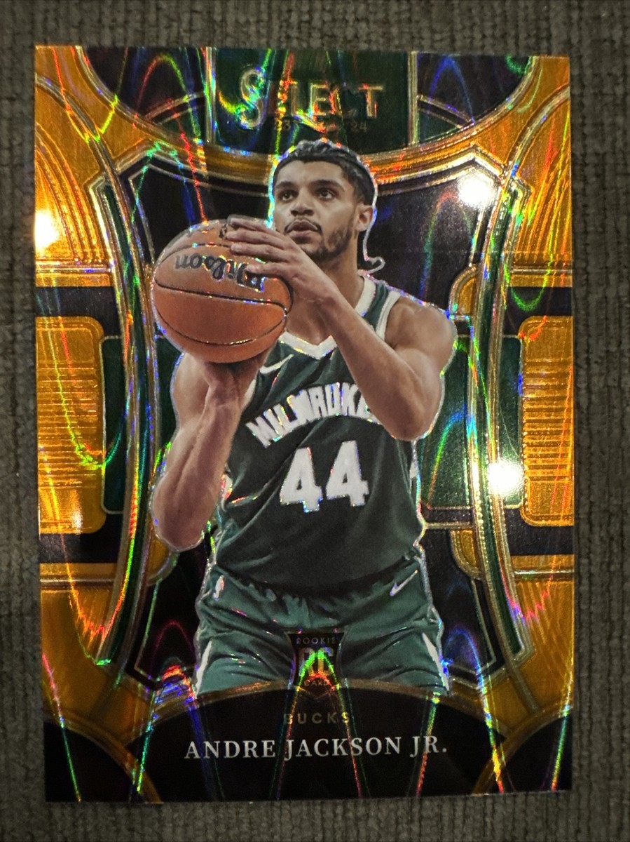 2023-24 Select Mezzanine Andre Jackson JR. Orange Tectonic Prizm