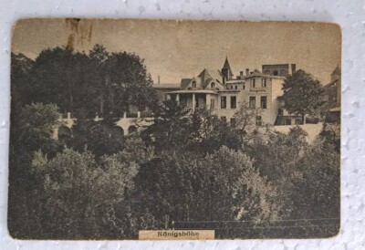 Postcard Bad Freienwalde Buflkurort Antique Black & White House Hotel?