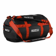 Sparco Dakar-s Duffle Bag Blackred Padded Detachable Shoulder Strap Waterproof