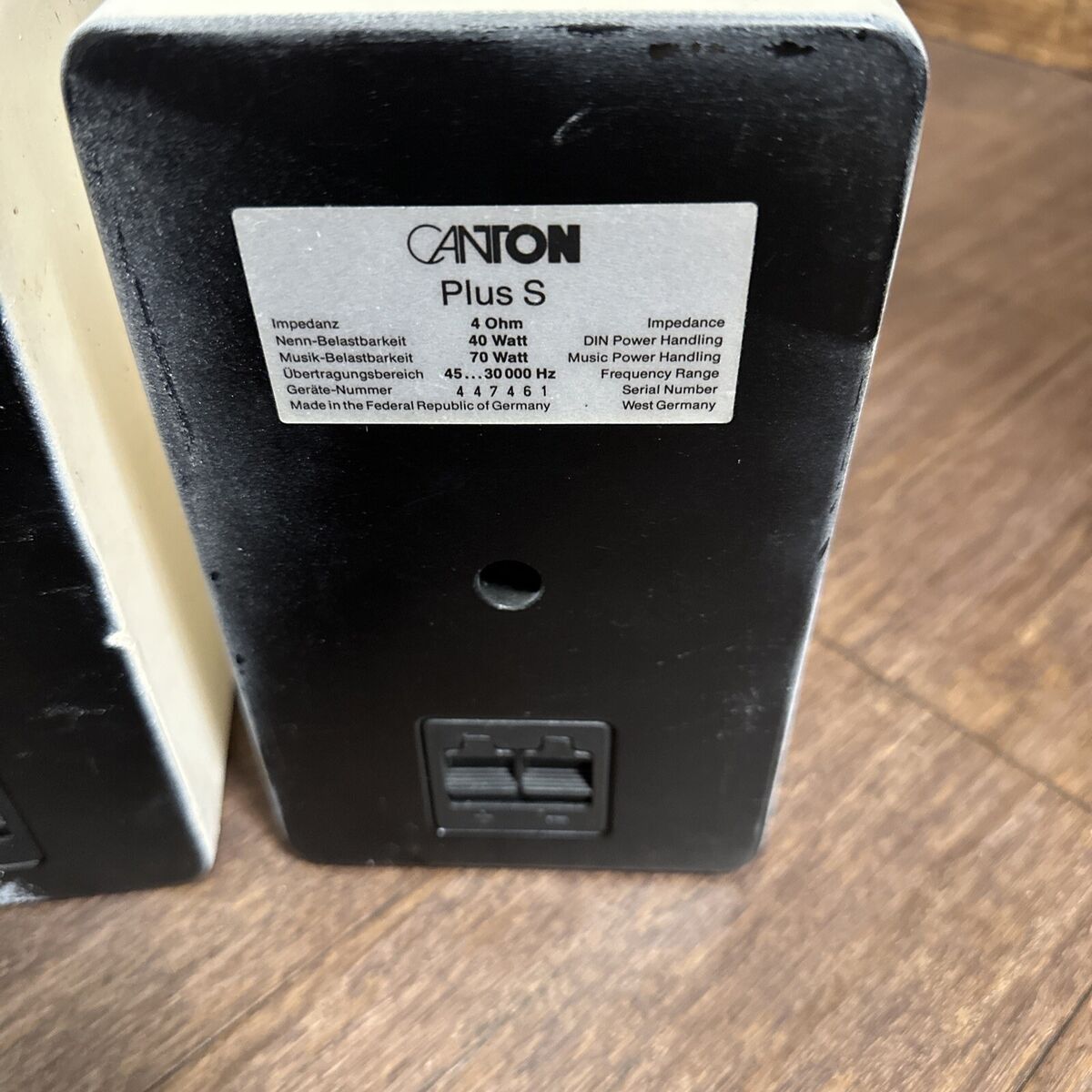 Canton speakers Plus S white. Made in Germany | eBay Canton speakers Plus S white. Made in Germany | eBay