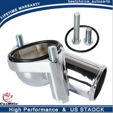 Water Neck Thermostat Housing Outlet For Chevy 350-454 V8 Sbc Bbc 45 Chrome Water Neck Thermostat Housing Outlet For Chevy 350-454 V8 Sbc Bbc 45 Chrome