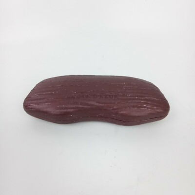 Côte D\'Azur Eyewear Case with Burgundy Trim Cote D main image 4