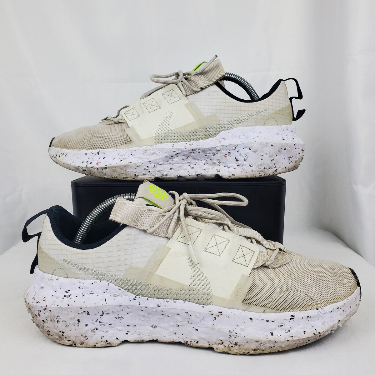 Nike Crater Impact SE White Sail Light Bone Running Shoes 