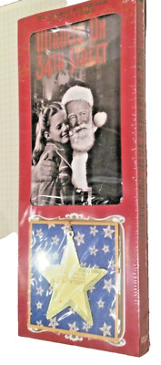 DVD AND STAR ORNAMENT MIRACLE ON 34TH STREET SEALED NOS 