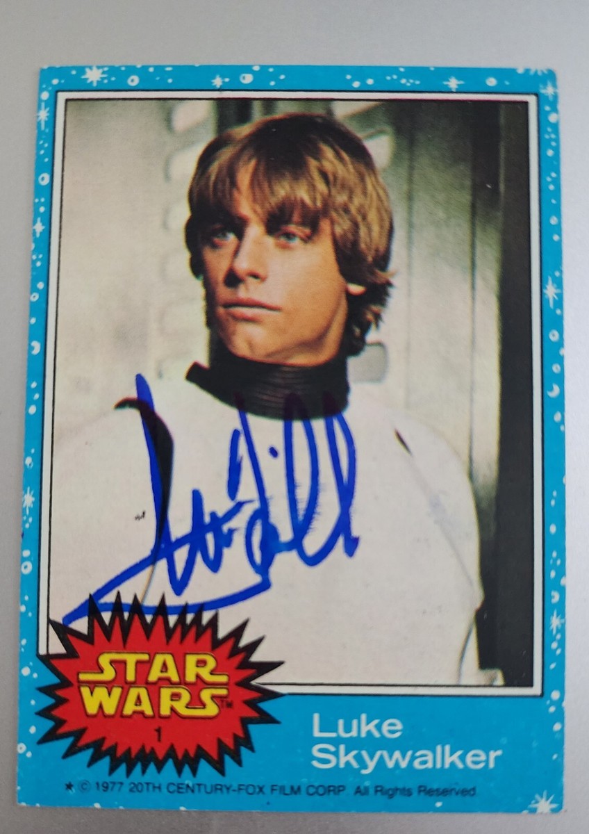 その他 Mark Hamill Auto starwars Mark Hamill as Luke Skywalker [Superfractor] #A-MH Prices