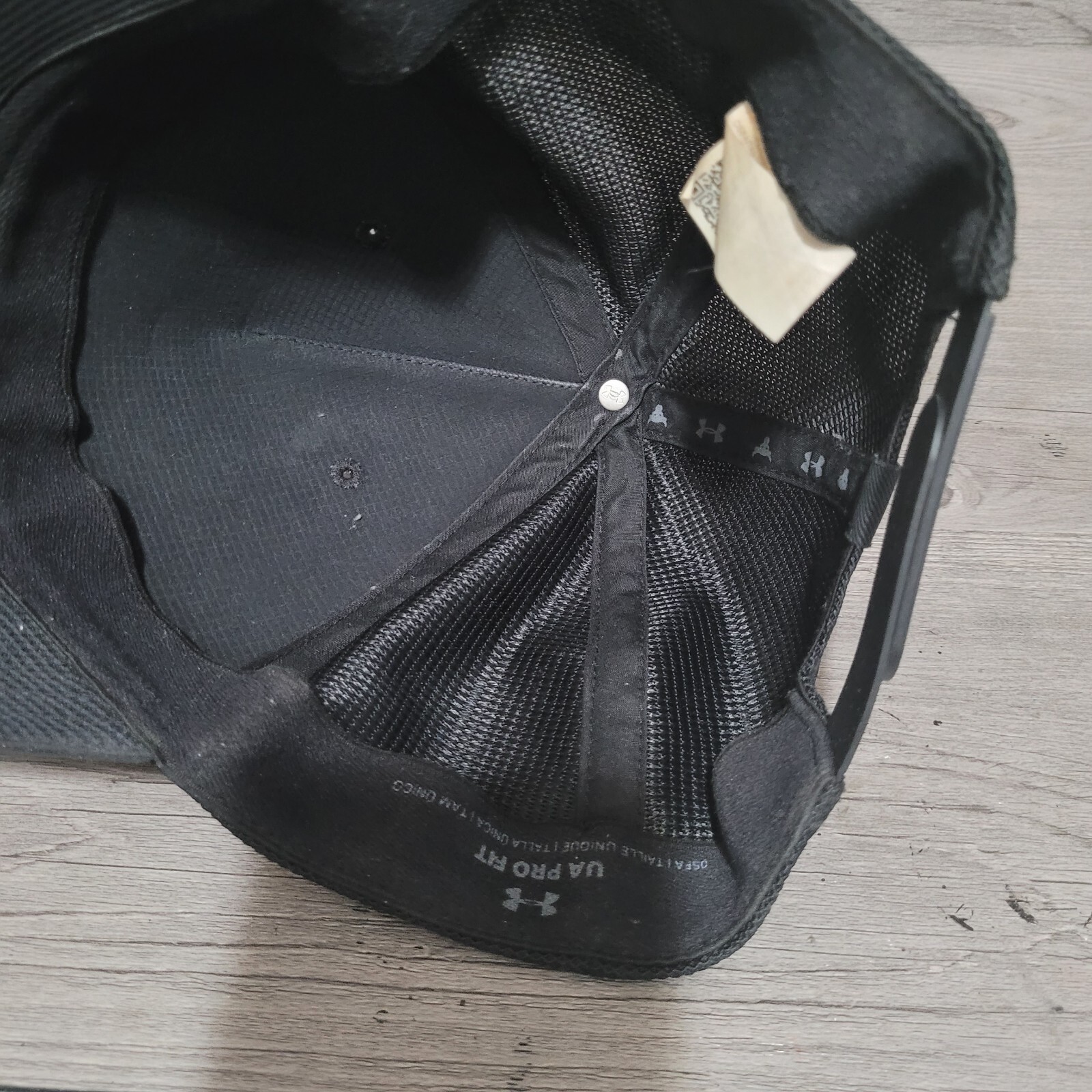 Under Armour Athletic Cap 'Project Rock' Snapback Pro Fit Black