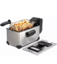 Professional Stainless Steel Deep Fat Chip Fryer Kitchen Large 3 Litre