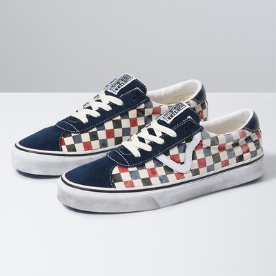 washing checkered vans