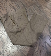 Vintage 80s Men  s 36x31 Westchester Pure Wool Houndstooth Tweed Trousers USA