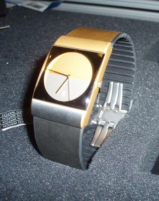 Jacob Jensen 513 watch Gold and Silver Titanium Band
