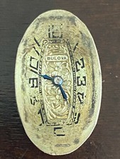VINTAGE LADIES BULOVA WRIST WATCH MOVEMENT,CAL.6.PP.1, NOT RUNNING, BROKEN STAFF