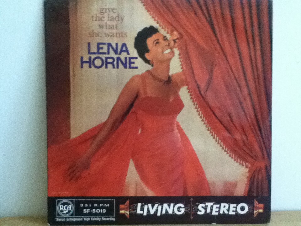 LENA HORNE LP GIVE THE LADY WHAT SHE WANTS | eBay