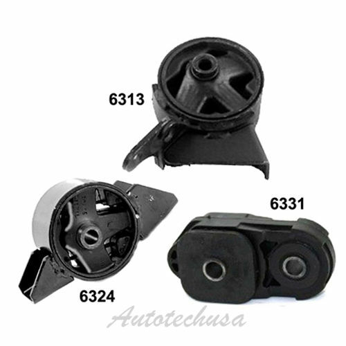 RC Auto Parts Motor & Transmission Mount Set (4PCS) - For 1991-1994 Nissan Sentra 1.6L Manual