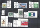 Canada # SELECTION OF MINT NH VF PRINT ERRORS BS32409