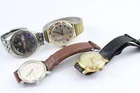 Assorted Vintage Mechanical Watches Roamer Roto Power Seiko 5 Working x 4