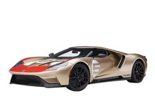 AUTO art 72928 1 18 Ford GT Holman Moody Heritage Edition (Gold Red)