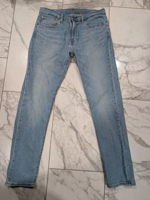 Levi s Premium 512 Slim Taper Jeans Men s W32 L32 Light Wash Zipper Fly