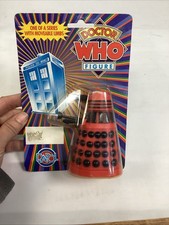 VINTAGE 1987 DR. WHO DALEK ROBOT DAPOL - NOS - Red/Black