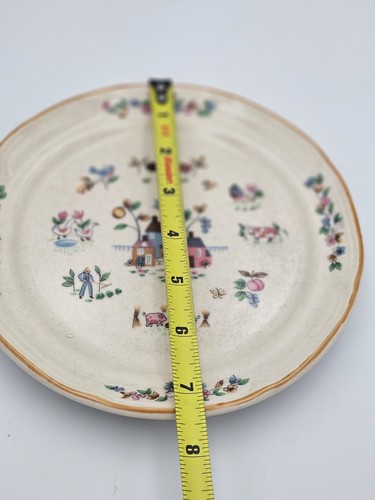 International "Heartland" Salad/Dessert Plate 7.75" Farmhouse Country - Vintage - Picture 2 of 4