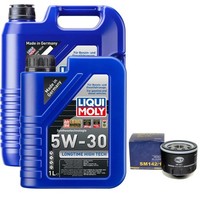 MotoröL Set High Tech 5W-30 Liqui Moly 6 Liter + ÖLfilter FüR Dacia Opel Renault