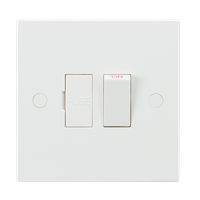 Knightsbridge ST6300 - 13A Gesichterter Schalter Unit Mit Flex Ausgang
