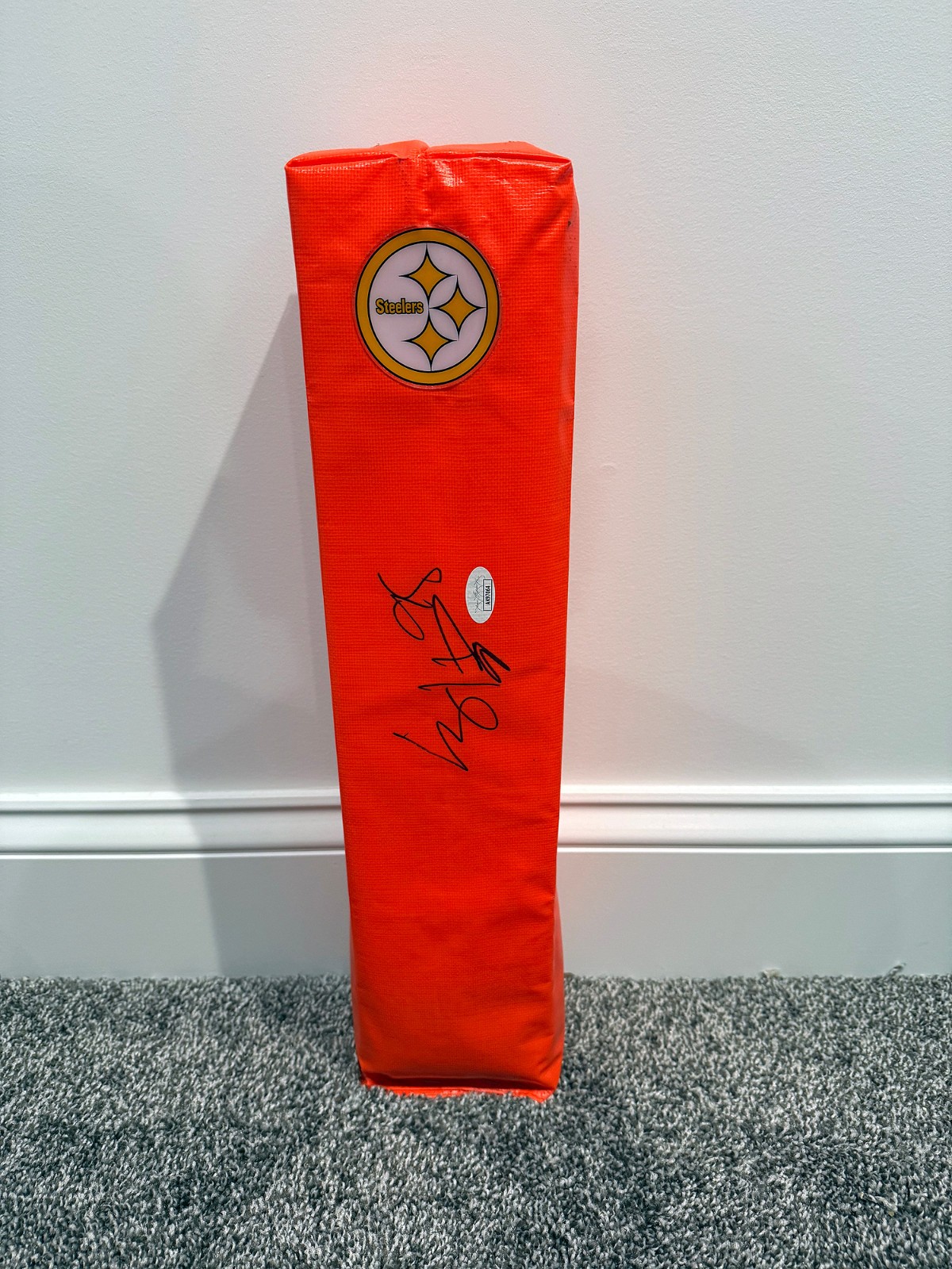 CASEY HAMPTON Pittsburgh Steelers SIGNED Autograph Touchdown PYLON PSA COA 