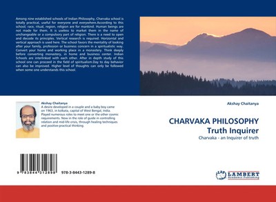 Akshay Chaitanya | CHARVAKA PHILOSOPHY Truth Inquirer | Taschenbuch | Englisch