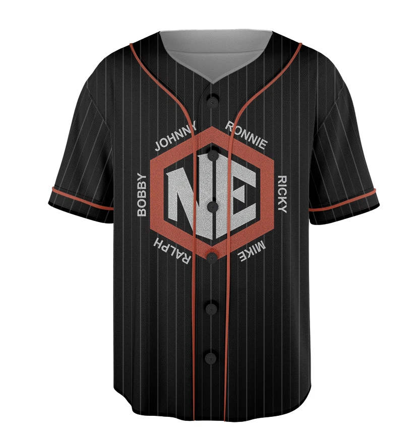 New Edition Way Tour 2026 Baseball Jersey, NE Jersey