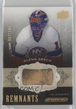 2018-19 Upper Deck Engrained Remnants 2/100 Glenn Resch #R-GN 12mg