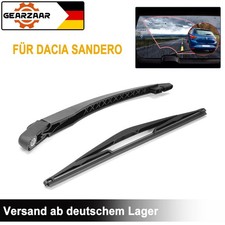 Wischerarm Wischerblätter Passend für Dacia Sandero 2008-12 Ersatz ABS Schwarz