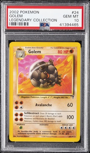 Golem graded PSA 10 for sale on eBay