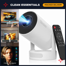 Portable Mini Projector with WiFi  Bluetooth, 170 ANSI, Auto Keystone, 210  Rot