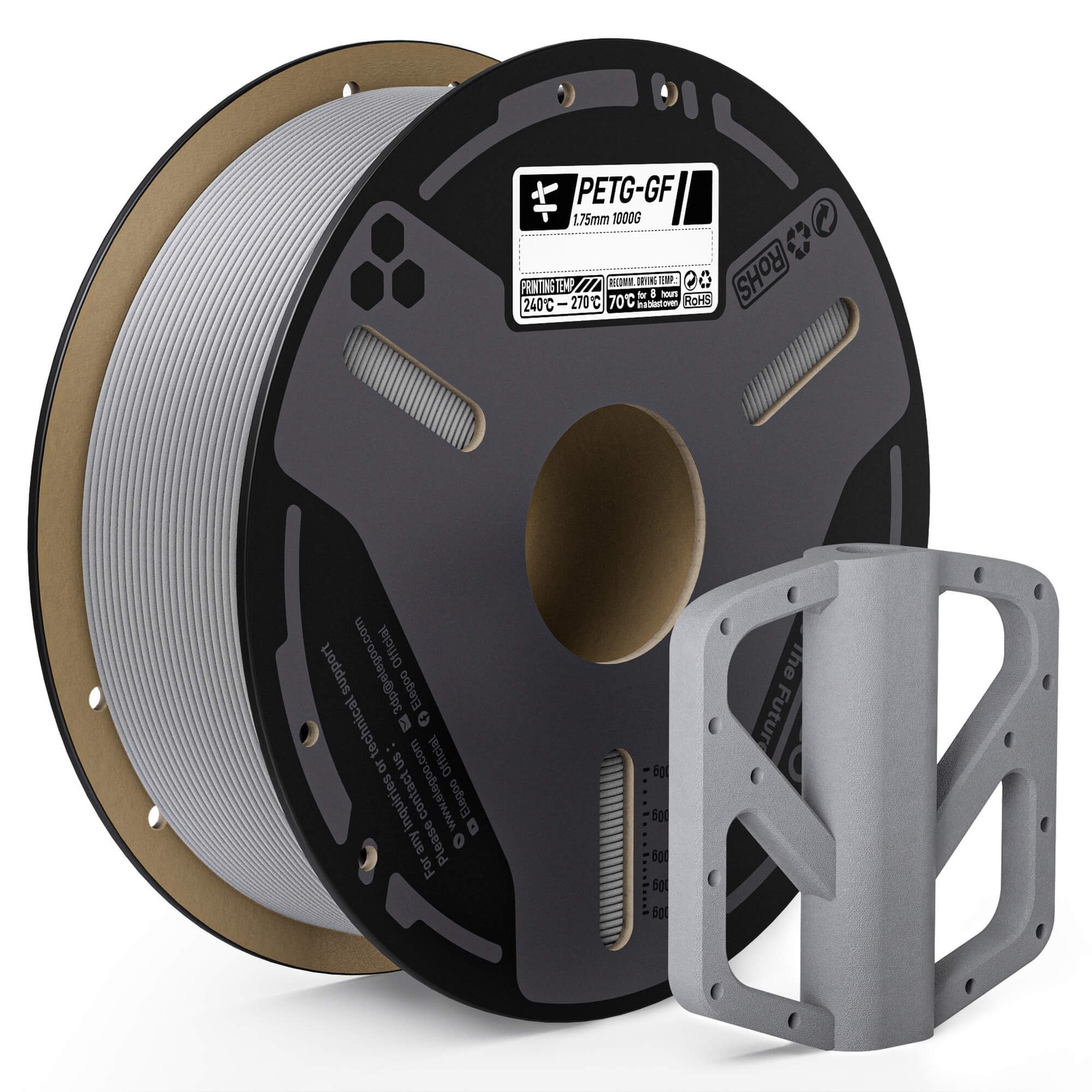 【10 Kaufen, 6 Bezahlen】ELEGOO PETG PLA+ PLA ABS 3D Drucker Filament 1,75mm 1KG