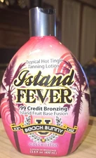 Island Fever Hot Tingle Bronzer Indoor Tanning Bed Lotion Tan AszU Super Rare!