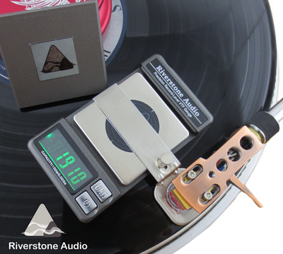 #ad Riverstone Audio Record Level Stylus VTF Tracking Force Pressure Gauge Graphite $45.20