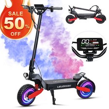 Folding Electric Scooter Adults,1200W Motor,E-Scooter Up to 38Mph 38Miles Range