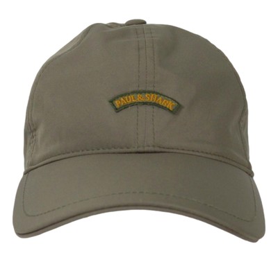 PAUL SHARK Herren Baseball Cap Mit Moon Badge 14317105 Militärgrün Baumwolle