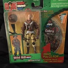 Hasbro G.I. Joe Spy Troops Wild Bill Action Figure w/ Hat CD-ROM 2003