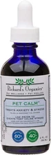 Richard's Organics Synergy Labs Pet Calm w/ Dropper Cat or Dog Anxiety Relief
