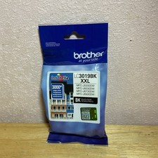 Genuine Brother LC3019BK Super High Yield Black Ink Cartridge EXP 03/2024 Sealed