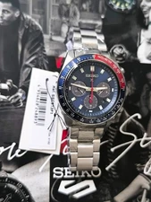 Seiko  Prospex  Speedtimer Chronograph  Blue Dial  (with box)  SSC913P1