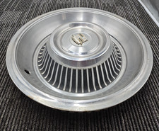 1963-1964 Cadillac Deville Fleetwood Hubcap Vintage Wheel Cover - Silver 1963-1964 Cadillac Deville Fleetwood Hubcap Vintage Wheel Cover - Silver