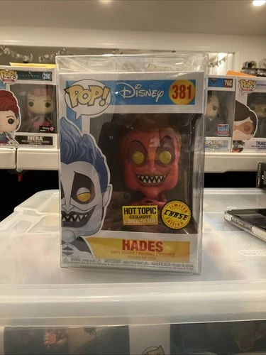 Funko Pop! Vinyl: Disney - Hades (Red , Glow) (Chase) - Hot Topic (Exclusive)